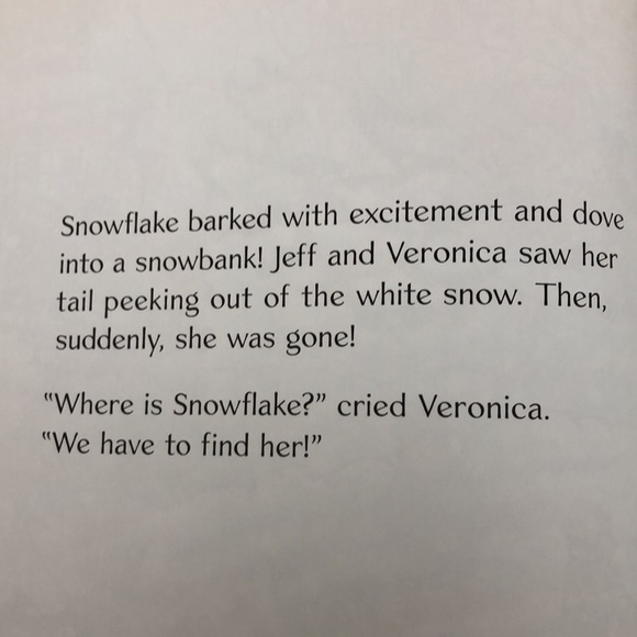 A Very Special Snowflake paperback - Picture 9 of 10